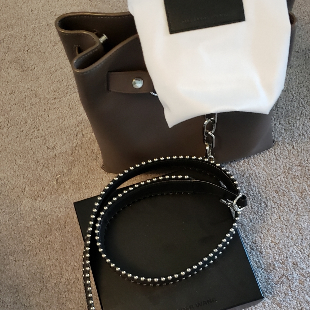 Black Alexander Wang Bag Strap ONLY.IF YOU WANT THE BAG AND STRAP $130 (negotia)